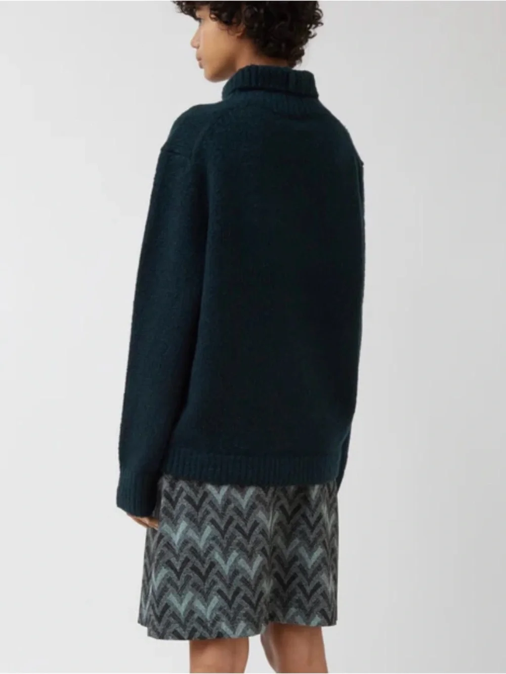 Acne Studios Bottle Green Turtleneck Sweater - Picture 7 of 12